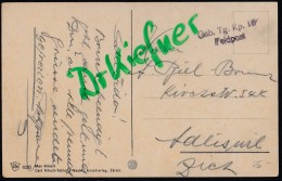 SCHWEIZ Feldpost Militärpostst: Geb.Tg.Kp. 15, Um 1920, AK: Bellinzona, Kaserne Mit Soldaten - Other & Unclassified