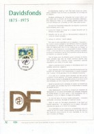 Carte Max Gold - Feuillet Or - 1757 - Davidsfonds - 1971-1980