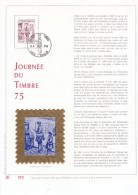 Carte Max Gold - Feuillet Or - 1765 - Journée Du Timbre - 1971-1980