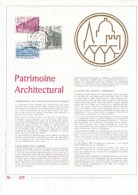 Carte Max Gold - Feuillet Or - 1769-71 - Patrimoine Architectural - 1971-1980