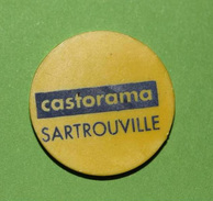 Jeton De Caddies " Castorama Sartrouville - Supermarché - Caddie - Token - Trolley Token/Shopping Trolley Chip