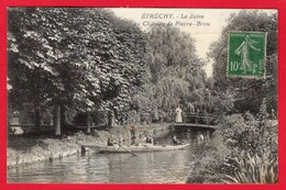 -- ETRECHY (Essonne) - LA JUINE AU CHÂTEAU DE PIERRE -BROU  -- - Etrechy