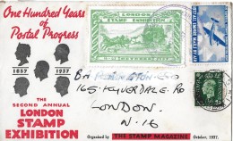 100 Years Of Postal Progress 1837 - 1937 → Nice Letter - Brieven En Documenten