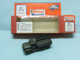 Roco Minitanks - CAMION CORBITT WHITE 6t Pour Artillerie US ARMY Militaire Réf. 191 S NBO HO 1/87 - Road Vehicles