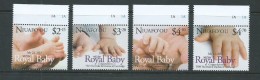 Tonga Niuafo´ou 2013 Royal Baby Set Of 4 MNH - Tonga (1970-...)