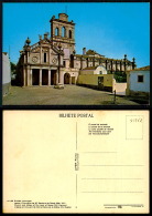 PORTUGAL COR 51352 - ÉVORA - IGREJA E CONVENTO NOSSA SENHORA GRAÇA OLD CARS AUTOMOBILES VOITURES RENAULT DAUPHINE - Evora