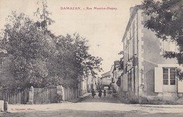 47----DAMAZAN---rue Maurice-dupuy---voir 2 Scans - Damazan
