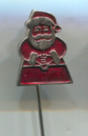 SANTA CLAUS, Weihnachtsmann - Christmas, Vintage Pin, Badge, Abzeichen - Noël