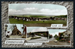 8094 - Alte MBK Ansichtskarte - Gruß Aus Zimmersrode Kr. Fritzlar Homberg - Gel 1970 - Lublow - Homberg