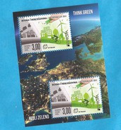 2016 BLOK  EUROPA CEPT THINK GREEN  BOSNIA KROATA  MOSTAR  MNH - 2016