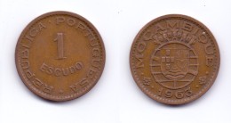 Mozambique 1 Escudo 1963 - Mozambique