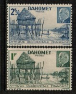 DAHOMEY  Scott # 135-6* VF MINT LH - Nuevos