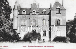 Delcampe - 72 LOUE CHÂTEAU RENAISSANCE RUE HOUDEBERT SUPERBE - Loue