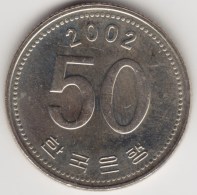 @Y@    Zuid Korea  50 Won 2002  Unc          (3893)    FAO - Corea Del Sud