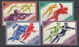 USSR 1984 Mi.nr: 5352-5355 Olympische Winterspiele, Sarajevo  NEUF Sans CHARNIERE / MNH / POSTFRIS - Nuovi