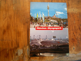 Delcampe - Munchen Olympiapark Olympiastadion  80000 Places 1973 - Estadios
