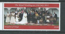 Tonga 2012 Crown Prince Royal Wedding $3 Single MNH - Tonga (1970-...)