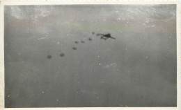 CARTE PHOTO    PARACHUTISME - Fallschirmspringen