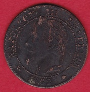 France 2 Centimes Napoléon III 1862 A - 2 Centimes