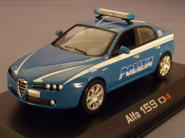 Norev 790028, Alfa Romeo 159 Q4 Polizia, 2005, 1:43 - Norev