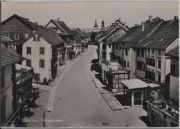 Hallau - Hauptstrasse - Photo: Hugo Kopp No. 5022 - Hallau