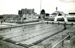 N°52415 -cpsm Bernay -la Piscine- - Swimming