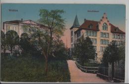 Wohlen - Schulhäuser - Litho H. Guggenheim No. 13200 - Wohlen