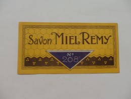 Etiquette De Savon Miel Remy N°208. - Etichette