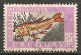 Timbres - Amérique - Uruguay - Aereo - Fauna Uruguaya - 1968 - 25 Pesos - - Uruguay