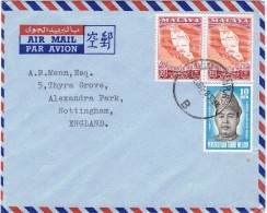 20176. Carta  Aerea KUALA LAMPUR (Malasia) 1961. Federacion Malaya - Fédération De Malaya