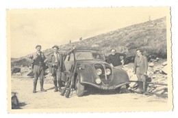 HAUTE LOIRE CHASSE AUTOMOBILE Ancienne Photographie Format Cpa Automobile Et Chasseurs - Voitures De Tourisme