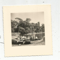 PHOTOGRAPHIE   ,8 X 8 , Bateaux , Barques Au Bord Du Lac - Boats