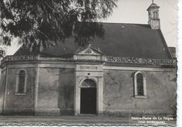 72 Sarthe Pontvallain Notre Dame De La Faigne Vue Extérieure Photo Martin Le Mans TBE Cpsm 15 X 10,5 - Pontvallain