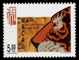 (114) Macau  1998 / New Year / Neujahr / Tiger / Tigre  ** / Mnh   Michel 946 - Otros & Sin Clasificación
