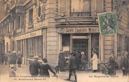 Paris    75     Commerce.Magasin De Vente.  Société Coopérative Militaire 15 Bd Henri IV - Sonstige & Ohne Zuordnung