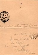 TB 2142 - MILITARIA - Carte Lettre En Franchise Militaire - Aumonier J.WEILE SP 51 Pour VERSAILLES - 1. Weltkrieg 1914-1918