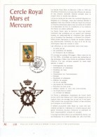 Carte Max Gold - Feuillet Or - 1855 - Cercle Royal Mars Et Mercure - 1971-1980