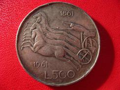 Italie - 500 Lire 1861-1961 3462 - Commémoratives