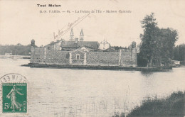 MELUN  SEINE ET MARNE 77  -  CPA  LA POINTE DE L'ILE - Melun