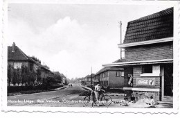 Delcampe - MONS LEZ LIEGE (4400) Rue Velroux(Pub Coca Cola + Bière Malmedy ) - Flémalle
