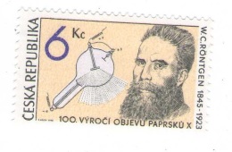 Year 1994  - Röntgen,centenary Rays X, 1 Stamp,  MNH - Unused Stamps