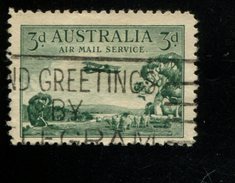 412548136 DB 1929 AUSTRALIA GEBRUIKT USED GEBRAUCHT OBLITERE YVERT AERIENNE 2 - Gebruikt