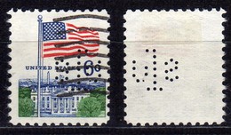 USA1968 - MiNr: 941 Perfin  Used - Zähnungen (Perfins)