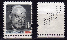 USA1971 - MiNr: 1031 Perfin  Used - Perforés