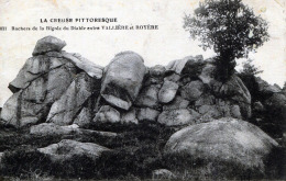 23 _ ROCHERS DE LA RIGOLE DU DIABLE ENTRE VIALLIÈRE ET ROYÈRE - Royere