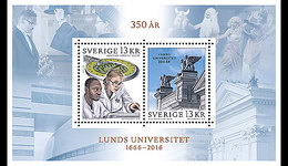 Zweden / Sweden - Postfris / MNH - Sheet 350 Jaar Lund Universiteit 2016 - Nuovi