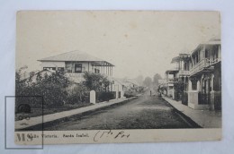 Early 20th Century Postcard Equatorial Guinea, Fernando Poo - Calle Victoria, Santa Isabel - Unposted - Äquatorial-Guinea