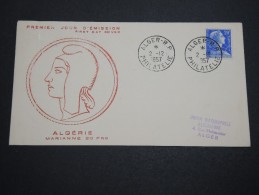 FRANCE / ALGÉRIE - Enveloppe FDC Au Type Muller En 1957 - A Voir - L 5239 - FDC