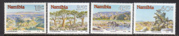 Namibia 1990 Landscapes Set Of 4, MNH (BA2) - Namibia (1990- ...)