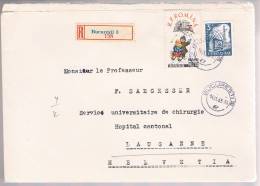 Romania, 1963, For Lausanne - Storia Postale